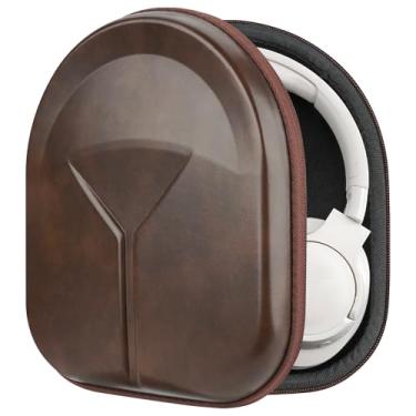 Imagem de Geekria Capa protetora para fones de ouvido intra-auriculares, bolsa rígida de substituição para transporte de viagem com armazenamento de cabos, compatível com Soundcore Life Q20i, JBL TourONE M3