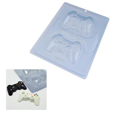 Imagem de Forma de silicone 3 partes mini joystick 28g cod 9661 Bwb