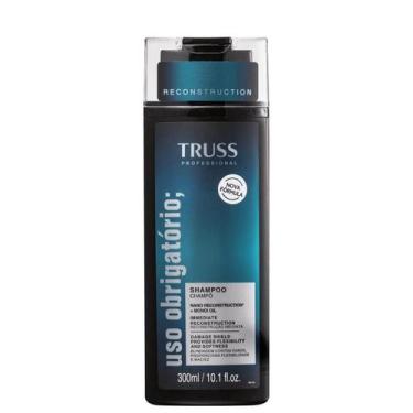 Imagem de Shampoo Uso Obrigatório Truss 300ml Reconstrução Hidratação Proteção C