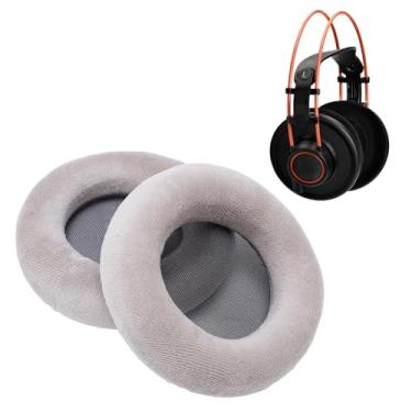Imagem de Substituição para As Orelhas para K701 K702 Q701 Q702 K601 K612 K712, Atualizada Almofadas de Espuma de Memória de Veludo para Fone de Ouvido, Fones de Ouvido Confortáveis