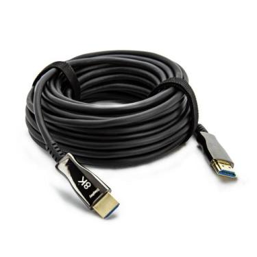 Imagem de Cabo HDMI 2.1, 8K Fibra Óptica - 15 Metros - CIRILO CABOS
