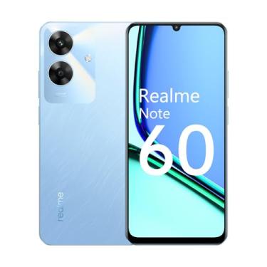 Imagem de Celular Realme Note 60 RMX3933 4 GB de RAM/256 GB/UNISOC T612 Octa Core, Bateria de 5000mAh e tela de 6,74", Câmera Super Nítida de 32 MP - Smartphone Voyage Blue (Azul)