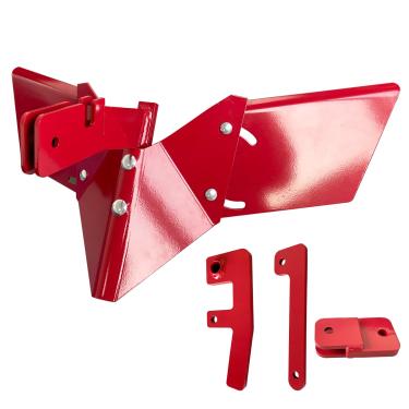 Imagem de C CLINK 15683 Hiller-Furrower Kit De Cultivadores De Dentes Traseiros Para Recuperação De Terras Grandes E Pequenas, Asa De Arado Ajustável, Com Adaptador, Fácil De Instalar, Incluindo Acessórios De