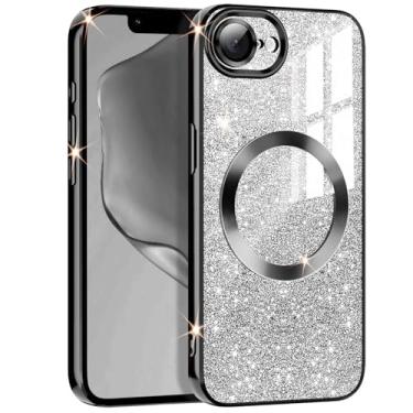 Imagem de Casetego Capa para iPhone 16e 2025, compatível com MagSafe. Protetor completo de lente de câmera para Apple iPhone 16e, preto