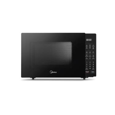 Imagem de Micro-ondas 35L Cinza com Porta Preta Midea 127v