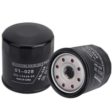 Imagem de AWSZH Filtro de óleo 69J-13440-04-00 compatível com motor de popa Ymaha F150 F175 F200 F225 F250 LF150 LF175CA AR190 AR195 Barco esportivo série 212XD Wake Consoles centrais FX HO Wave Runner