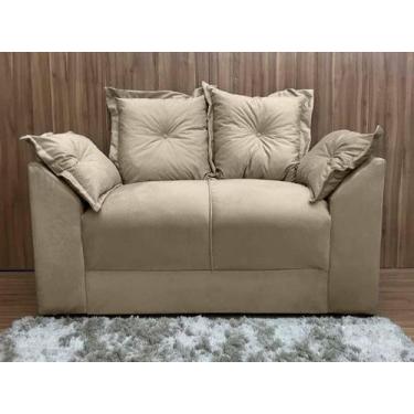 Imagem de Sofá 2 e 3 Lugares Confort Refúgio - Alpoim, Bege, 2 Lugares