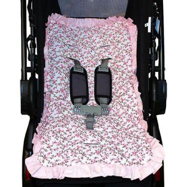 Imagem de Capa de carrinho para o seu bebê - Laura Baby, Flor de Laranjeira 