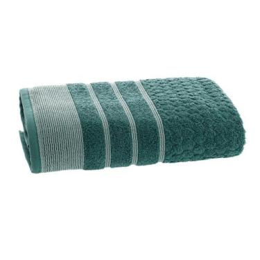 Imagem de Toalha De Banho Corttex Treviso 97% Algodão 70x140cm, VERDE