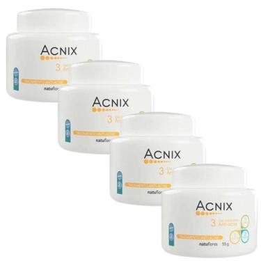 Imagem de GEL HIDRATANTE ANTIACNE ACNIX 55gr NAUFLORES 4un - Natuflores
