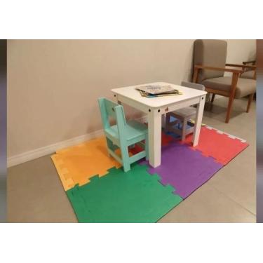 Imagem de Mesa infantil pop com 1 cadeira @loren.loke indicada ate 4 anos