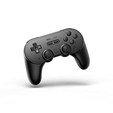 Imagem de Controlador Bluetooth 8Bitdo Pro 2 - para Switch pc Windows Android macOS Steam Raspberry Pi (Preto)