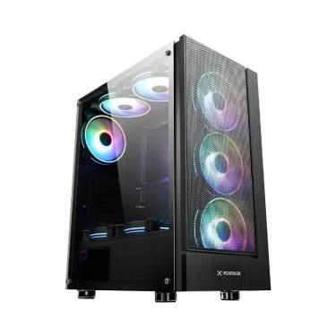 Imagem de Gabinete Gamer Fortrek Cruiser Mid Tower rgb Preto