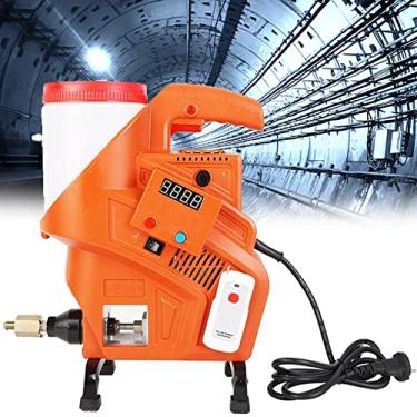 Imagem de Máquina de argamassa elétrica, máquina de argamassa de chão de alta pressão de 980 W, ferramenta de argamassa de enchimento de cimento portátil para apontar, trabalhos de tijolo, argamassa, repar