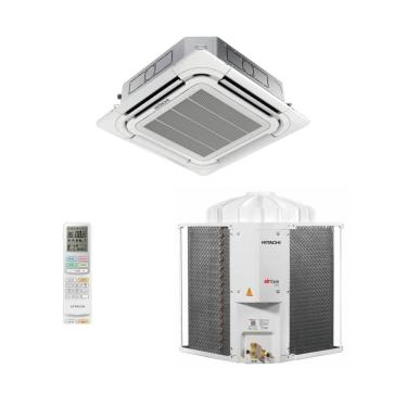 Imagem de Ar Condicionado Split Cassete 4 Vias Hitachi Air Core 500 34000 BTUs Frio - 220V