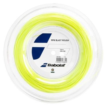 Imagem de Corda Babolat rpm Blast Rough 16 1.30mm Amarela - Rolo com 200m