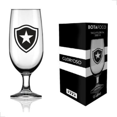Imagem de Taça Copo Cerveja Chopp Time Do Botafogo 300ml Licenciado - ALLMIX