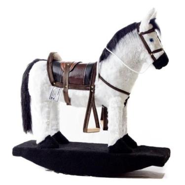 Imagem de Cavalo cavalinho Poney de balanço sela de material sintético - Naga, B