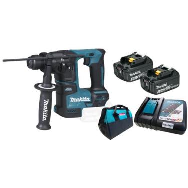 Imagem de Martelete Furadeira Makita Dhr171 2 Baterias 3ah E Bolsa