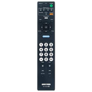 Imagem de ZdalaMit RM-YD028 Novo controle remoto substituído adequado para Sony Bravia TV KDL32L5000 KDL46S5100 KDL32XBR9 KDL52V5100 KDL-46VE5 KDL-46VL150 KDL-52S5100 KDL46S5100 KDLDL46S5100 19M40 00