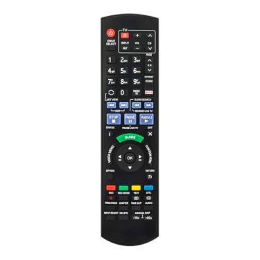 Imagem de ALLIMITY Controle remoto de substituição N2QAYB000759 N2QAYB001046 compatível com gravador Blu-Ray Panasonic Full HD DMR-BCT720 DMR-BCT721EG DMR-BCT750 DMR-BCT820