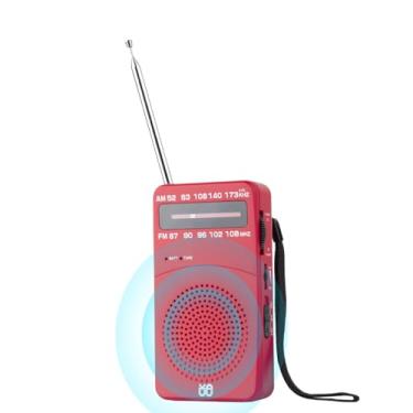Imagem de Rádios AM/FM Para Casa - Rádio Portátil com Pilhas AM/FM,Sintonizador e Reprodutor para Emergências, Uso em Tempestades, Ambientes Externos e Falhas de Energia para Homens e Mulheres
