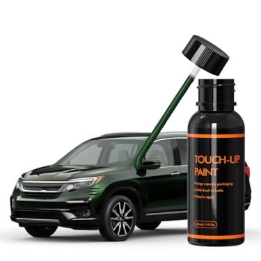 Imagem de XTryfun Tinta de retoque G542P Floresta Negra compatível com carros Honda, kit de reparo de arranhões de pintura de carro DIY, tintas automotivas, reparo rápido e fácil de arranhar para passaporte