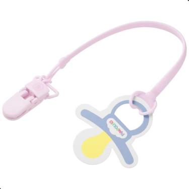 Imagem de Prendedor de Chupeta de Silicone 30cm - Pimpolho, Rosa