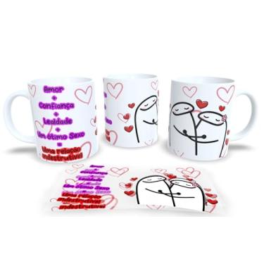 Imagem de Caneca Personalizada Marotinho – Estampa Cômica e Cheia de Atitude (Amor+Confiança+Lealdade+Um otmo sexo=)