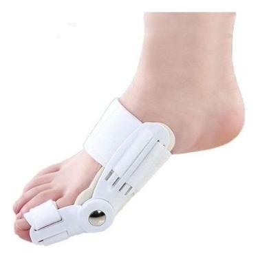 Imagem de 1 Uni Corretor / Protetor Ortopédico Articulado Para Joanete, Branco, 