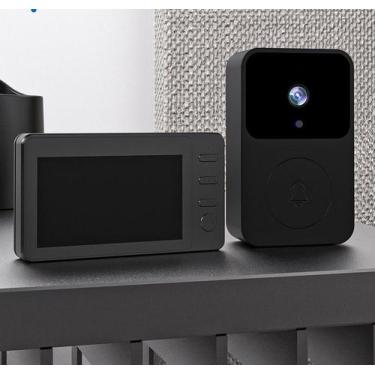 Imagem de Campainha de Vídeo Residencial Inteligente Sem WiFi, Conexão Direta e 
