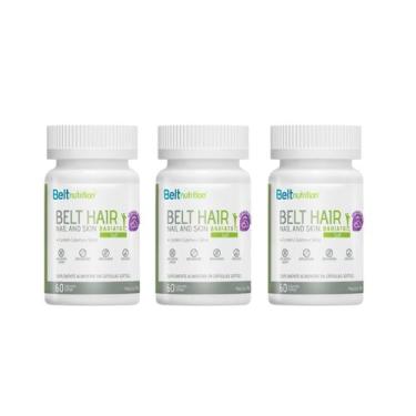 Imagem de Kit 3 Belt Hair Nail and Skin Bariatric Soft P/ Unhas Cabelo - Belt Nu