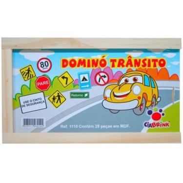 Imagem de Dominó Trânsito - Madeira - Ciabrink