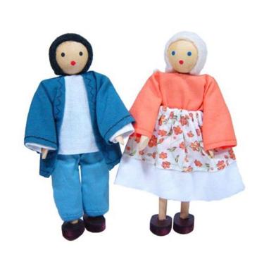 Imagem de Bonecos Adultos para Casinha de Boneca - Bohney