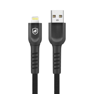 Imagem de Cabo Dual Shock Preto Lightning (2 Metros) - Gshield