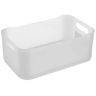 Imagem de Cesta Organizadora Grande Coza Fit 10820 Em Polipropileno Transparente