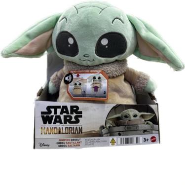 Imagem de Star Wars Mandalorian Grogu Saltitante - Mattel Hpg48