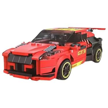 Imagem de Carro de Corrida GT3 2 em 1 Transformável, Brinquedo de Montar, 335 Peças, Vermelho e Preto