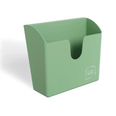 Imagem de Porta Guardanapo Slim Quadrado Plástico P/ Mesa Cozinha Bar Várias Cor