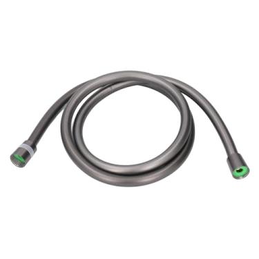 Imagem de Mangueira de Chuveiro Portátil Flexível de 4,9 Pés, Substituição Mangueira Extensão Universal Chuveiro, Conectores do Aquecedor água para Tomar Banho Com Design Prova Explosão, Material Premium (Aço