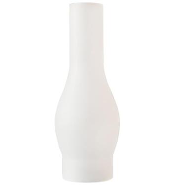 Imagem de GXFCCYXT Chaminé Para Lamparina A Óleo Com Base De 7,6 Cm Por 25 Altura, Cúpula Querosene, Vidro Alto, Substituição, Design Fosco Lâmpadas Estilo E