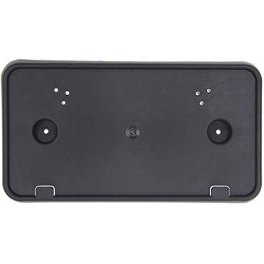 Imagem de DAT AUTO PARTS Substituição do suporte da placa de licença frontal para Ford Explorer 2011-2015 e 2013-2015 Sport preto texturizado plástico FO1068136 BB5Z17A385BA