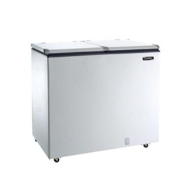 Imagem de Freezer Horizontal Esmaltec 325 Litros ECH350  Porta Cega, Dupla Ação,