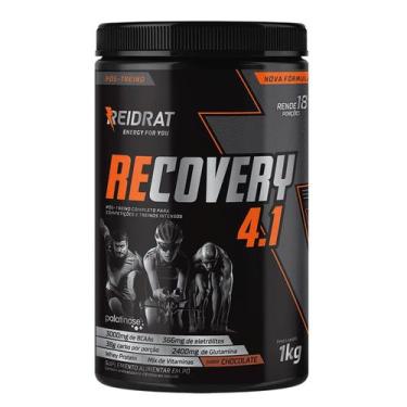 Imagem de Recovery 4:1 Reidrat Pote 1kg Pós Treino Platinose Gluta, Chocolate