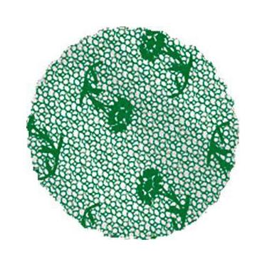 Imagem de 100 Fundo Tapetinho para Forminha de Docinho Nº7 - AAZ, Verde Escuro