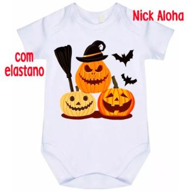 Imagem de body bebê abóboras cód 1840 - nick aloha, Branco, G