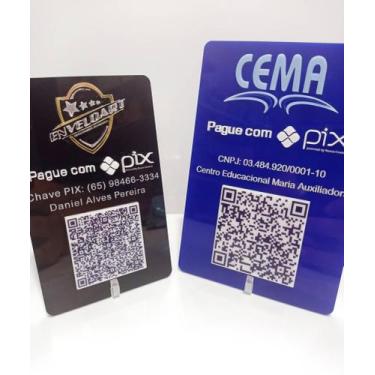 Imagem de Plaquinha QR code 1 marca - Raylyce