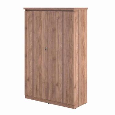 Imagem de Armario Alto 2 Portas Califórnia Noce - CASA H