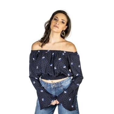 Imagem de Blusa Cropped Giovana Handbook Feminino-Feminino