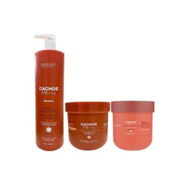 Imagem de Kit Arvensis Cachos Naturais - Shampoo 1L + Geleia Ativadora Suave 500